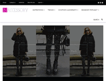 Tablet Screenshot of inaccessory.com